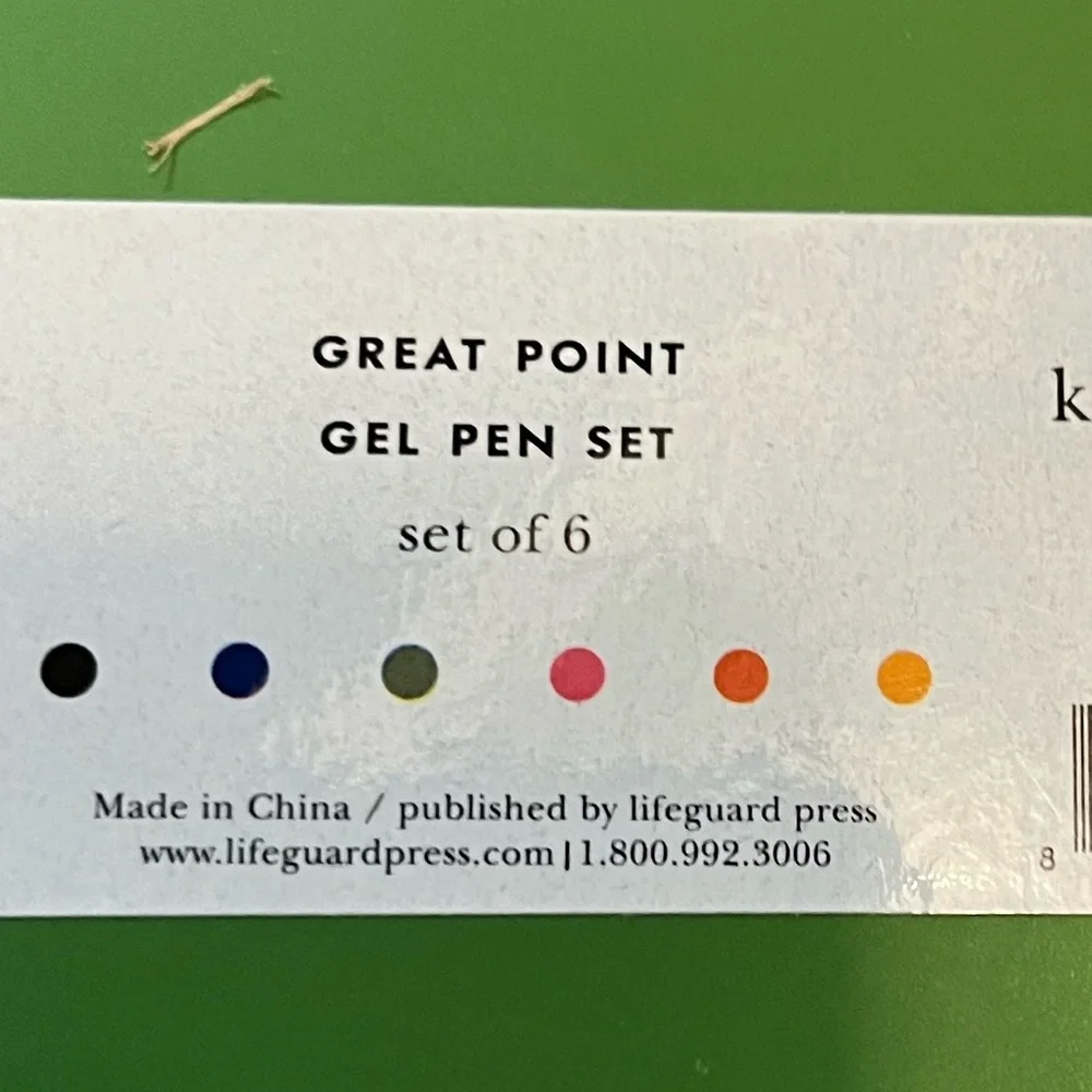 🆕 Kate Spade  Great Point Gel Pen Set 6 - Picture 5 of 5